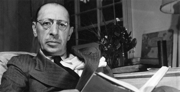 Composer Igor Stravinsky (photo credit: medici.tv)