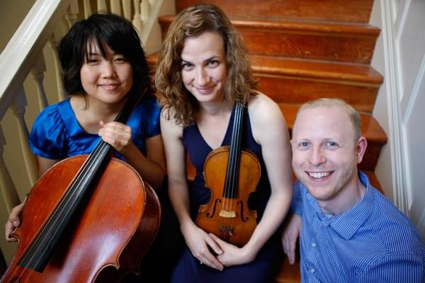 Delphi Trio: Michelle Kwon, Liana Bérubé, and Jeffrey LaDeur (photo credit: thedelphitrio.com)