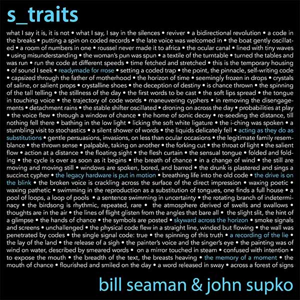 John Supko Bill Seaman s_traits