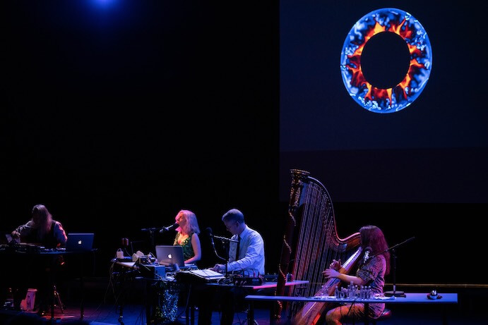 Jennifer Walshe and Timothy Morton's TIME TIME TIME--Photo by Thor Brødreskift/Borealis