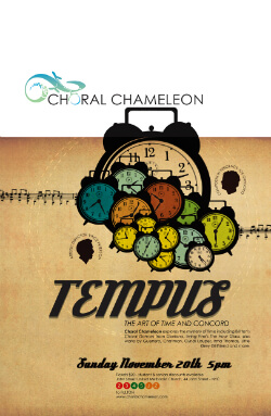 Choral Chameleon’s Tempus, a fun journey through “Time”