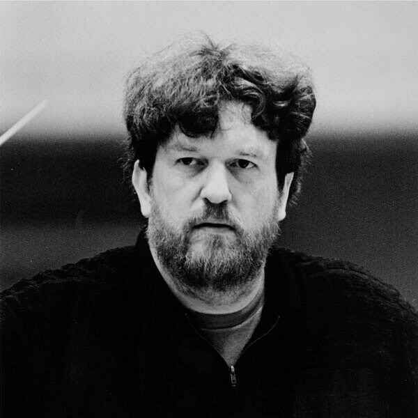 Oliver Knussen - Photograph by Clive Barda