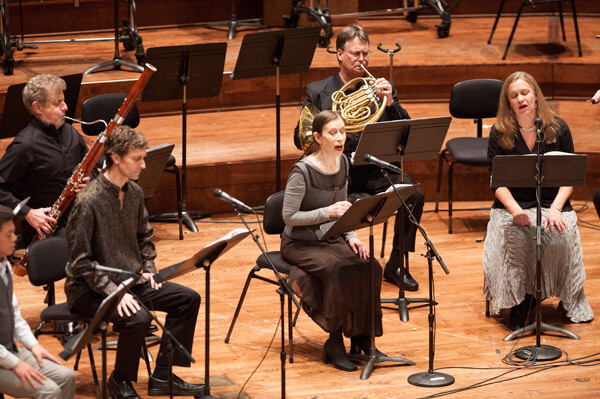 Meredith Monk and Vocal Ensemble with members of the San Francisco Symphony - Photo by Kristen Loken