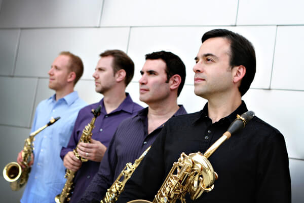 Solid Performance of New Compositions by Prism Saxophone Quartet