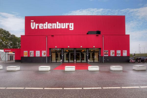 Vredenburg Leidsche Rijn, nicknamed ‘De rode doos’ (The red box)