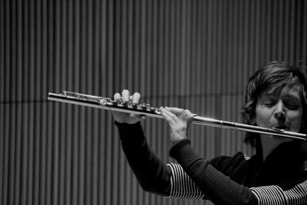 ICE flutist, CEO, and Artistic Director Claire Chase