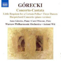 Gorecki Concerto-Cantata Cover