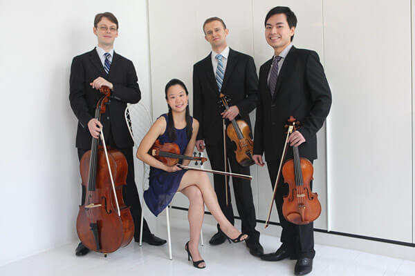 Amphion String Quartet - Photo by Janette Beckman