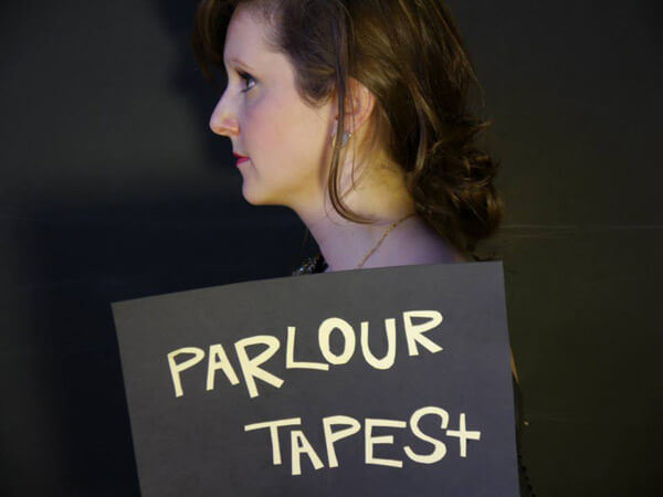 Composer, soprano, and Parlour Tapes+ co-founder Jenna Lyle (photo credit: parlourtapes.com)