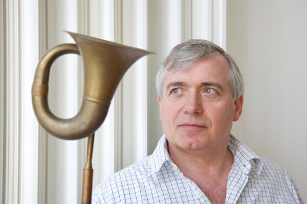 David Hockings, principal percussionist of the London Sinfonietta (Image © Briony Campbell)