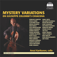Mystery Variations on Giuseppe Colombi’s Chiacona, on Toccata Classics