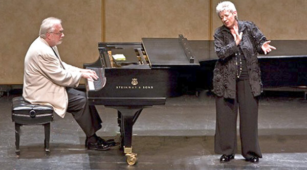 William Bolcom and Joan Morris in performance - Photo by David Bazemore