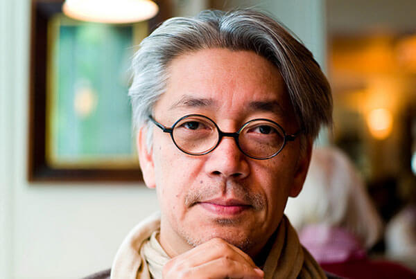 Composer Ryuichi Sakamoto (photo credit: brooklynvegan.com) 
