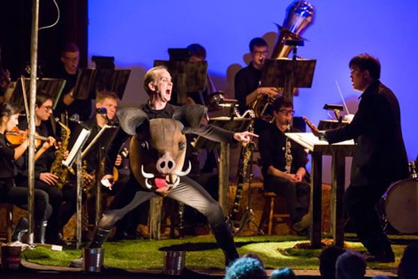 HK Gruber’s Appealing “Gloria — A Pig Tale” Opens NY Phil Biennial