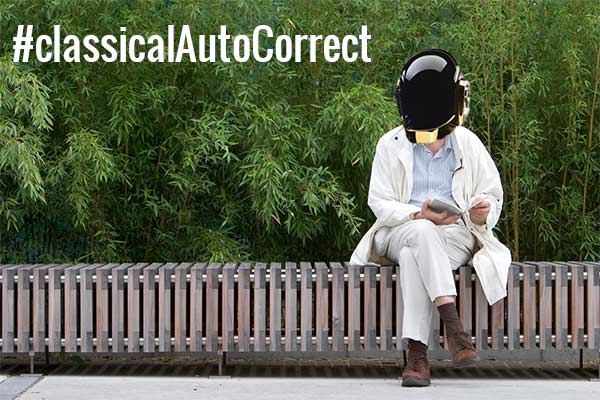 #classicalAutoCorrect Trends on Twitter