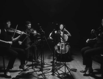 Video premiere: “scratch cradle” (Kotcheff) performed by Argus Quartet