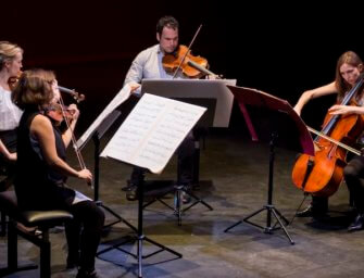 Mivos Quartet and Iceberg New Music at Tenri Cultural Institute