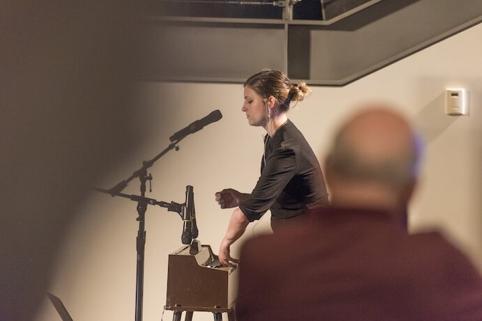 Molly Joy'ce Late Night Lounge performance at Albany Symphony's Sing Out! New York 2019--Photo by Gary Gold