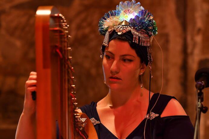 Cevanna Horrocks-Hopayian performs at Battersea Arts Centre during the 2019 Proms