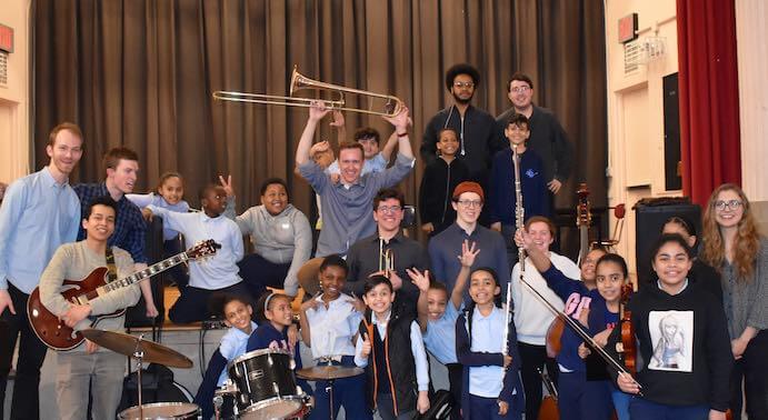 New York Youth Symphony side-by-side with Harmony Program--Photo courtesy Harmony Program