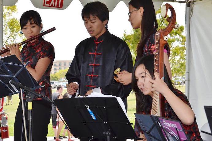 Yue Chinese Music Ensemble--Photo by Mike Avila on Flickr (CC BY 2.0)