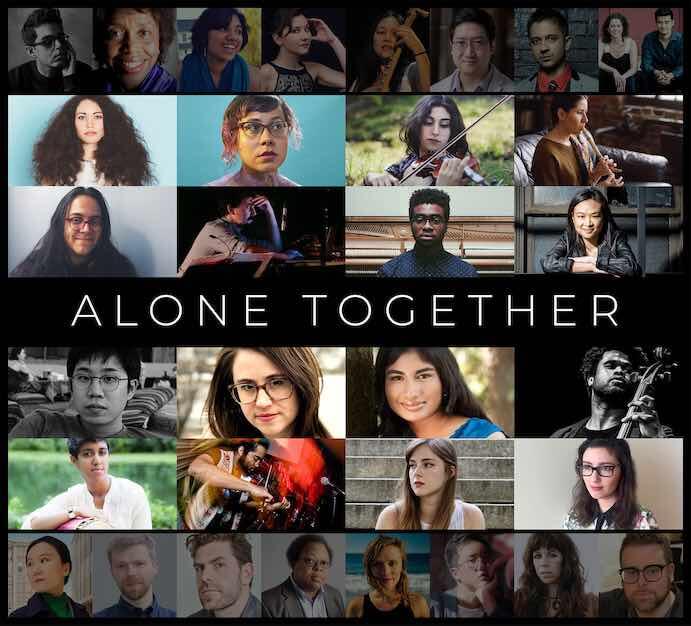 Jennifer Koh's "Alone Together" commissioning project--Photo courtesy arcocollaborative.org