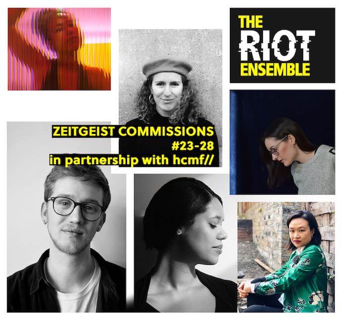 Riot Ensemble Zeitgeist Commissions--Photo courtesy HCMF/Riot Ensemble