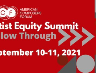 Join ACF for our next Artist Equity Summit on “Follow Through”