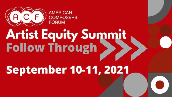 ACF Artist Equity Summit September 10-11 2021