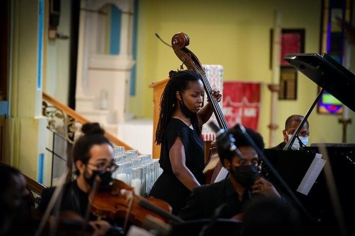 Portia Dunkley's Music of the Unsung America project--Photo by Romeo Davis