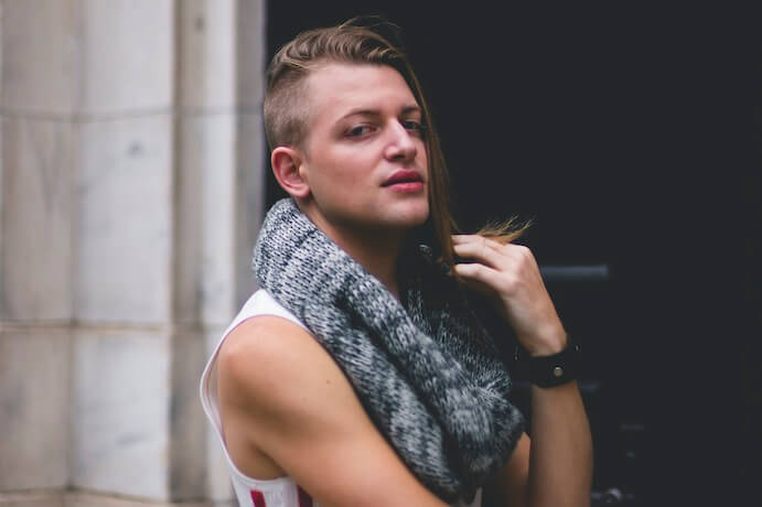 Anthology of New Music: Trans & Nonbinary Voices, Vol. 1 composer Pax Ressler--Photo by David Bara