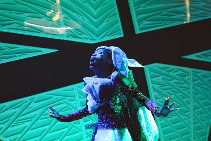 JOJO ABOT in A GOD OF HER OWN MAKING--Photo by Liz Maney