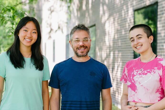 Lucy Chen, Sean Shepherd, and Lili Masoudi-Namazi -- Photo by Fadi Kheir