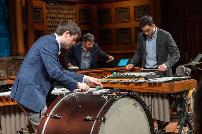 Sandbox Percussion performs at the Park Avenue Armory -- Photo by Stephanie Berger