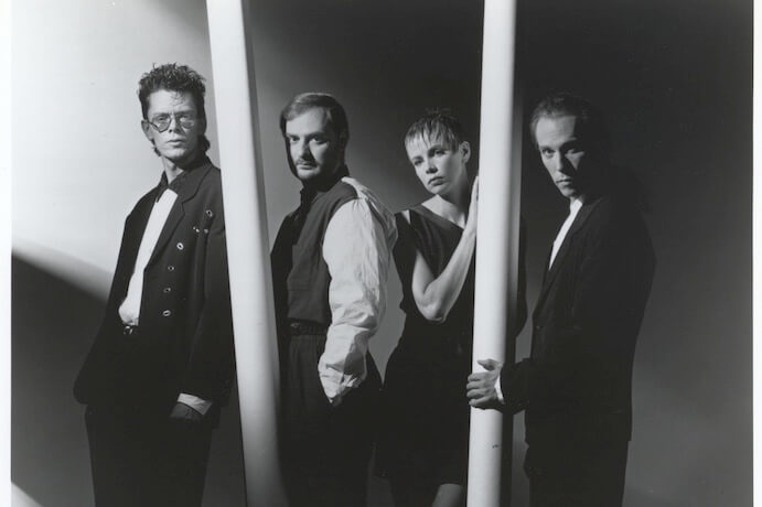 Kronos Quartet, 1988 -- Photo by Michele Clement