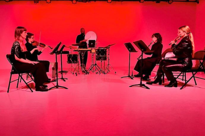 TAK Ensemble at the Center for Performance Research -- Photo by Jeremy Shatan