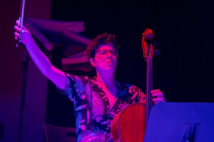 Cellist Jules Biber -- Photo by Matt Josephson