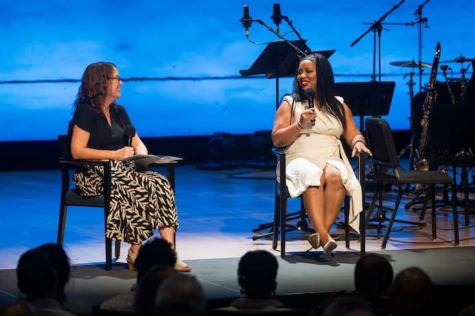 Melissa Smey and Courtney Bryan -- Photo by Cherylynn Tsushima