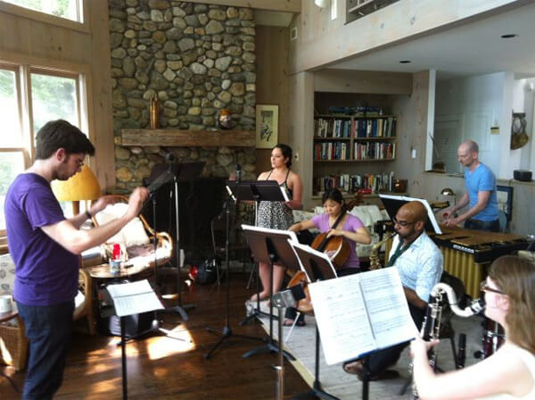 In rehearsal In rehearsal