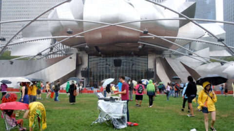 Inuksuit at Millennium Park - Photo Larry Dunn