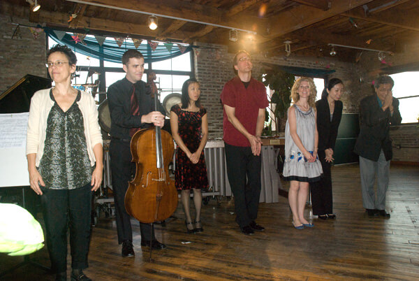 Ensemble Dal Niente, Chinary Ung - Photo by Larry Dunn Ensemble Dal Niente, Chinary Ung - Photo by Larry Dunn