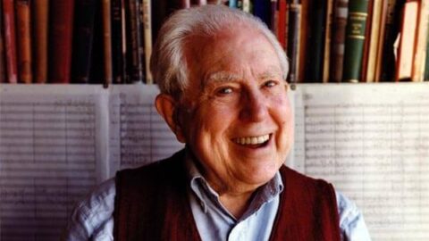 Elliott Carter - Photo by M. Heuer