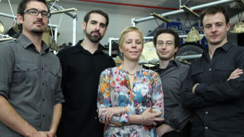 Third Coast Percussion and Augusta Read Thomas - Photo by Kirk Richard Smith and Tadashi Omura, with kind permission