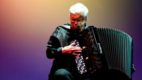 Composer Pauline Oliveros. Photo credit: Vinciane Verguethen