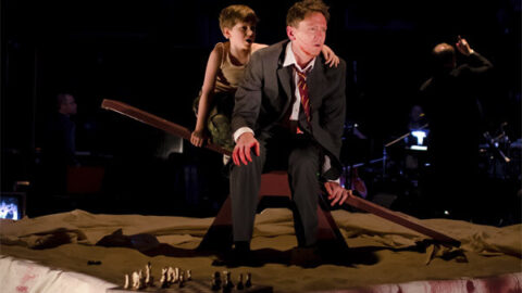 Soldier Songs (L-R: Zac Ballard, Christopher Burchett) Photo credit Jill Steinberg