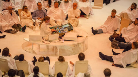 Karlheinz Stockhausen's OKTOPHONIE at Park Avenue Armory - Photo by Stephanie Berger