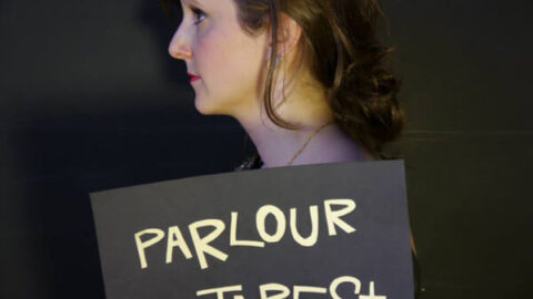 Composer, soprano, and Parlour Tapes+ co-founder Jenna Lyle (photo credit: parlourtapes.com)