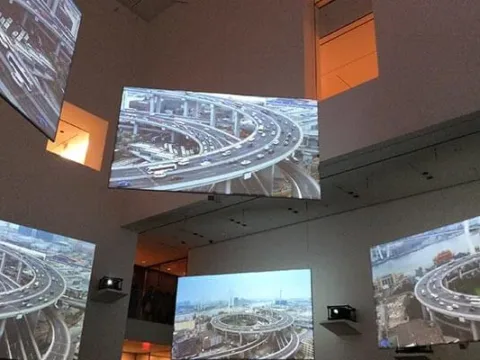 Isaac Julien's Ten Thousand Waves - Photo by Jennifer Stock