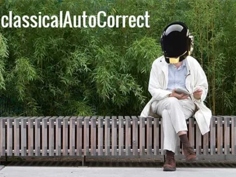 #classicalAutoCorrect