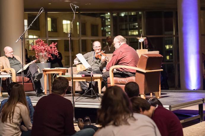 John Cage Living Room Music-- Photo by Brandon Patoc